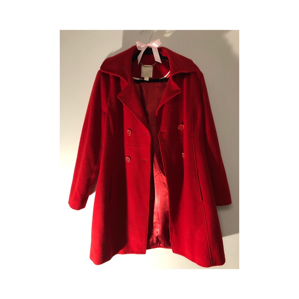 Read pea coat
